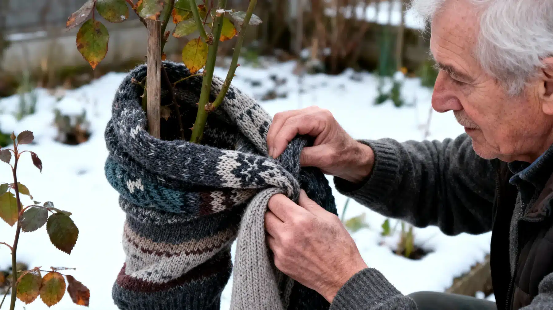 Warum verstecken erfahrene Gärtner ihre alten Pullover heimlich im Garten und müssen sich nie wieder Sorgen um Frost machen?