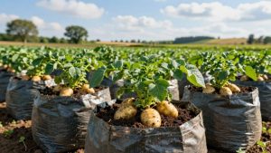 Jak pěstovat brambory v pytlích a dosáhnout vysoké úrody