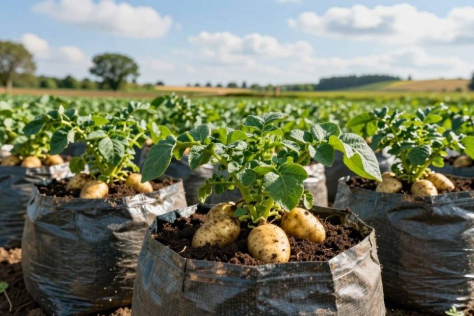 Jak pěstovat brambory v pytlích a dosáhnout vysoké úrody